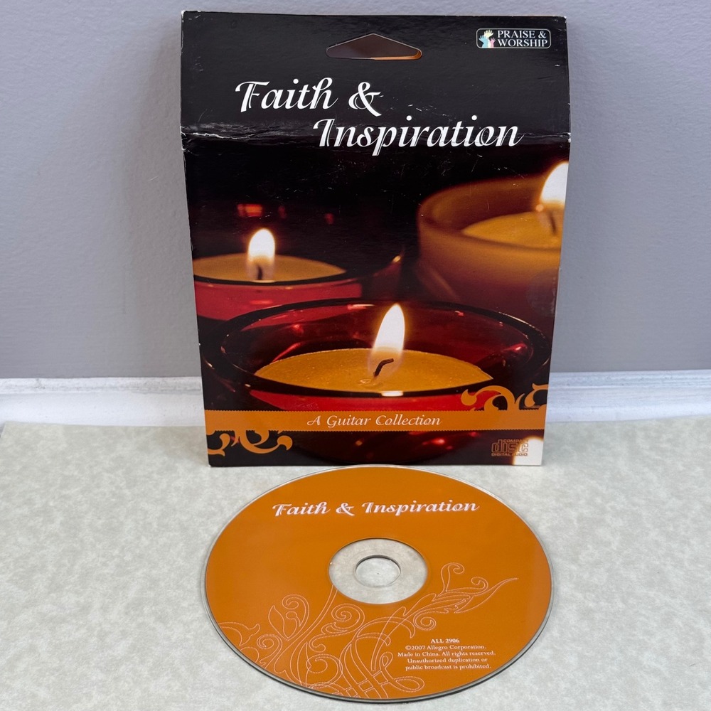 Faith & Inspiration A Guitar Collection (CD 2007) Praise & Worship Music